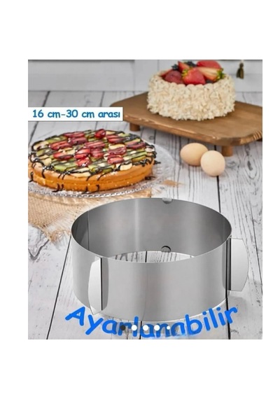 Kek Ve Pasta Kalıbı Yuvarlak Ayarlanabilir