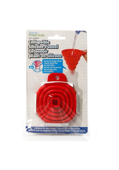 Buffer Silicone Folding Funnel Katlanır Huni Renkli
