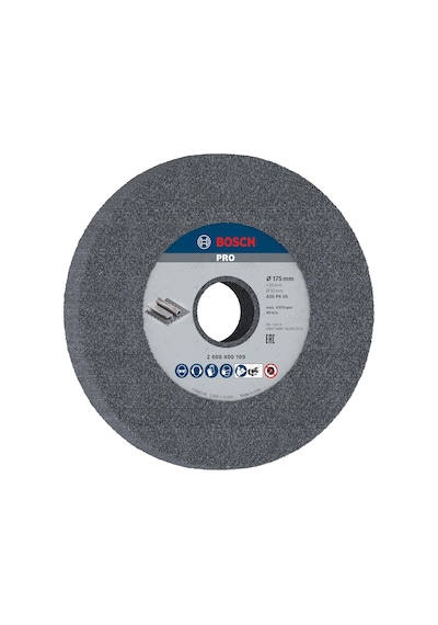 2608600109 Aksesuarı Zımpara Diski İçin Bileme Makinesi 175 Mm, 32 Mm, 36
