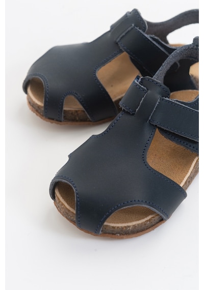 Mnpc Unisex Lacivert Deri Ortopedik Destekli Çocuk Sandalet Lacivert (531051960) Lacivert