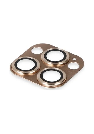 Apple İphone 13 Pro Max Pers Alüminyum Kamera Lens - Gold Belirtilmemiş