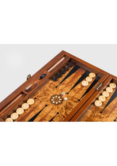 Pure Rosewood Backgammon Set Handmade Mazel