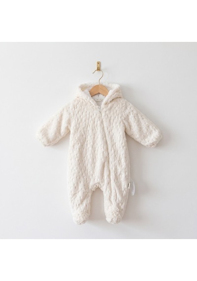 Bebitof Peluş Kozmonot Tulum 70408 Ekru