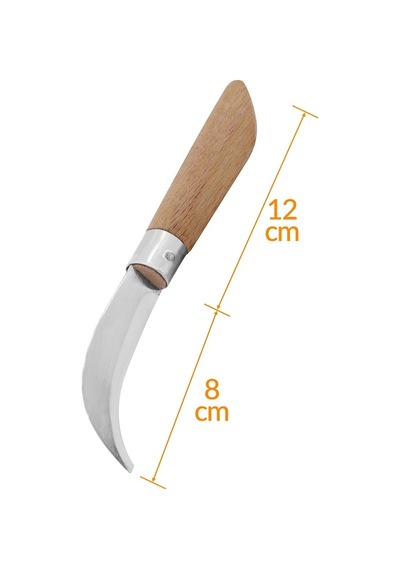 Aşı Bıçağı Bağ Bıçağı Paslanmaz Ceviz Aşı Çakısı 20 Cm No:2