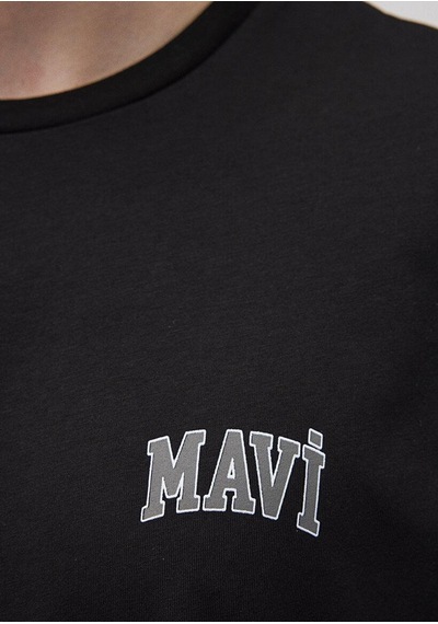 Mavi Erkek Mavi Logo Tişört Siyah 0611714-900 Siyah