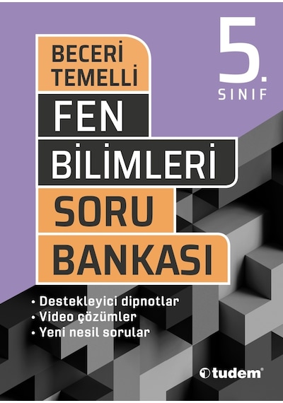 Tudem 5. Sınıf Fen Bilimleri Beceri Temelli Soru Bankası 2023