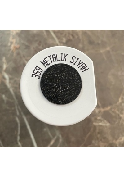 Akçalı Metalik Siyah Boya Siyah Sprey Boya Metalik Efekt Oto Boyası 400ml 359
