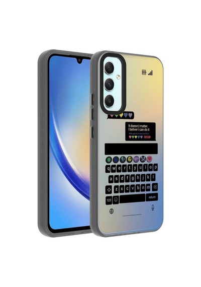 Samsung Galaxy A24 Uyumlu Kılıf İyi Günler Temalı Telefon Kılıfı Kapak