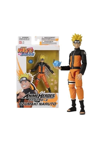 Bandai Anime Heroes Uzumaki Naruto Action Figür 16 Cm