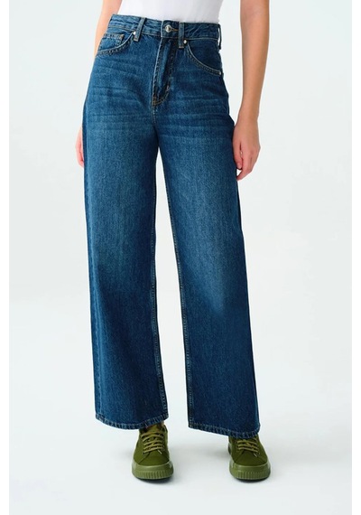 Loft Nora Regular Fit Kadın Pantolon Mavi