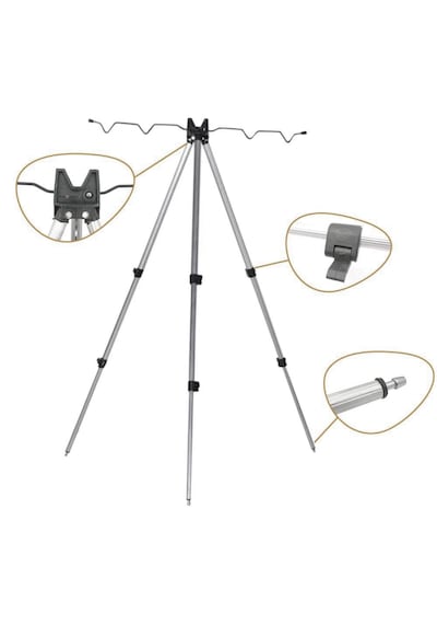 Tripod Kamış Ayağı Kamış Tutucu Sehpa Dörtlü 001