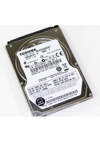 Toshiba MK2555GSX 250 GB 2.5" Mobile HDD