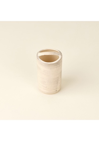 Bath Diş Fırçalık - Krem - 12x6,5 Cm Çok Renkli