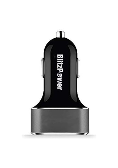 Hızlı Araç Şarjı 2.4a Çift Usb Çıkışlı, Siyah