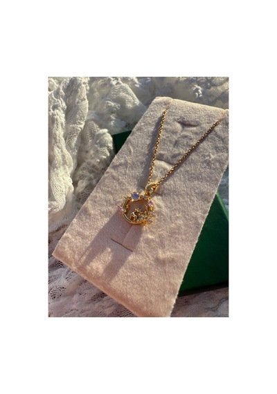 Regina Forest Moon Pendant Altın