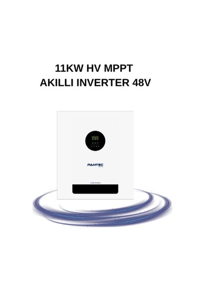 Pantec 11kw Yüksek Voltaj Tam Sinüs Akıllı İnverter 48v 150a Mppt Şarjlı İnverter - Wifi