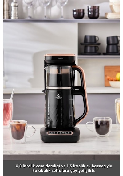 Karaca Robotea Pro Quartz 4 in 1 Konuşan Çay Makinesi