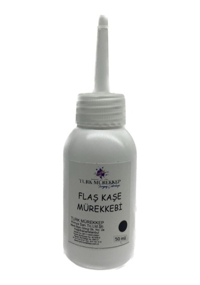 Flaş Kaşe Mürekkebi Siyah 50 Ml