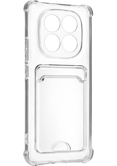 Newface Xiaomi Redmi Note 15 Pro 5g Kart Şeffaf Silikon - Şeffaf Şeffaf