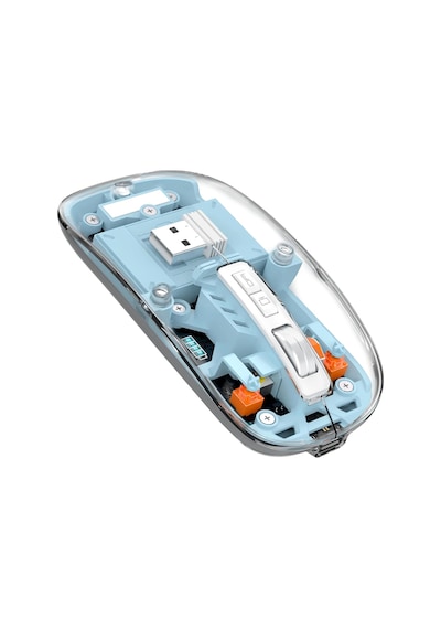 Schitec M377 Ultra Sessiz Bluetooth Kablosuz Type-C Oyuncu Optik Mouse