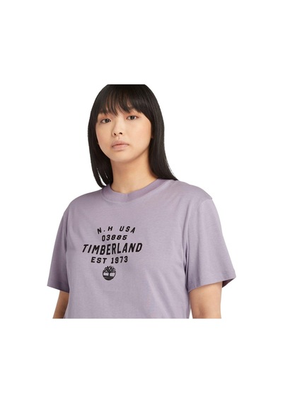 Timberland Front Graphic Short Sleeve Tee Erkek T-shirt Tb0a5uf7eg71 Çok Renkli