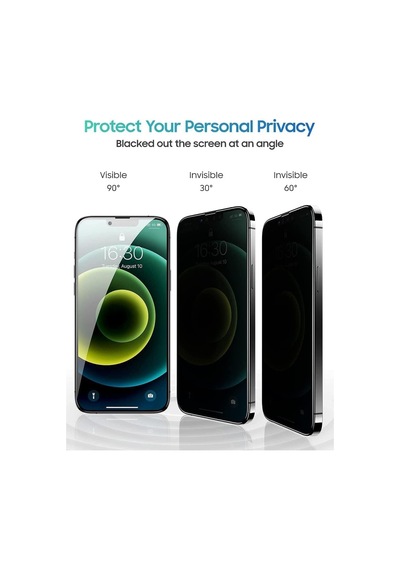 Samsung S25 İle Uyumlu Tam Kaplayan Temperli Antistatik Hayalet Cam Ekran Koruyucu Privacy Vnkah Samsung S25 İle Uyumlu