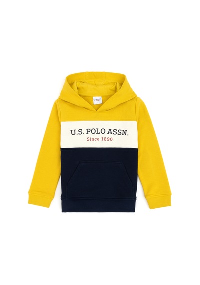 U.s. Polo Assn. Erkek Çocuk Koyu Sarı Sweatshirt 50313969-vr094 Koyu Sarı