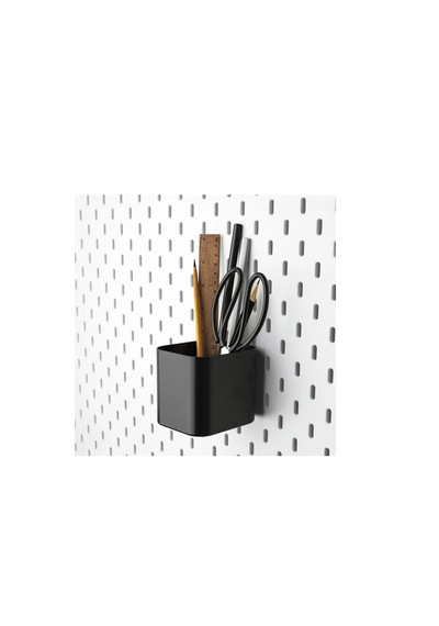 Ikea Skådıs Çok Amaçlı Pano Parçası , Siyah, 7,5x9x8 Cm