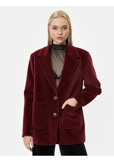 Koton Melis Ağazat X Koton - Cep Detaylı Düğmeli Mont Bordo 4wak00322ew 4WAK00322EW457 Bordo Koton Melis Ağazat X Koton - Cep Detaylı Düğmeli Mont Bordo 4wak00322ew 4WAK00322EW457 Bordo