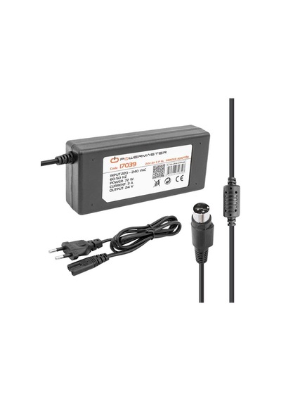 Pm-17039 24 Volt - 3 Amper - 72 Watt 3 Pinli Plastik Kasa Masaüstü Printer Adaptör