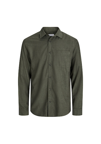 Jack & Jones Erkek Dügme Kapamali %100 Pamuk Gömlek - Classic - 12278416 Rosin