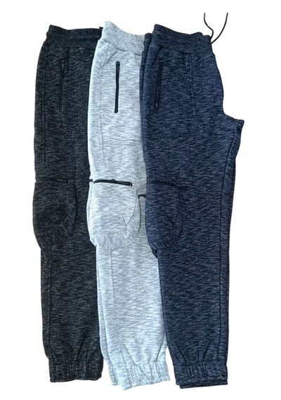 Erkek Jogger Kargo Cep Pantolon Siyah