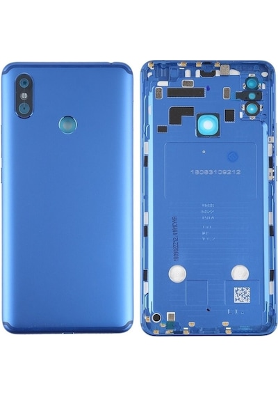 Xiaomi Mi Max 3 Boş Kasa Arka Kapak Pil Batarya Kapağı