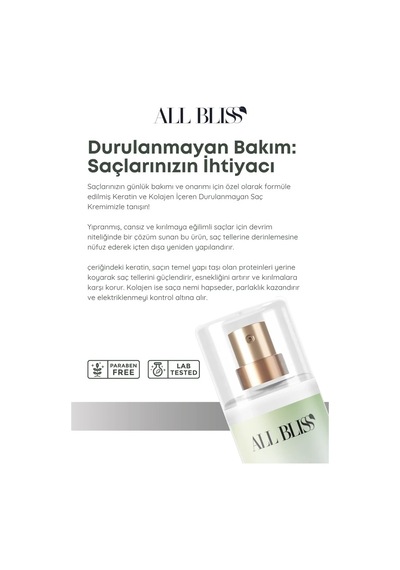 Durulanmayan Saç Bakım Spreyi 200 Ml