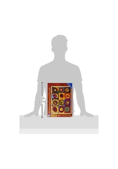 16377 Kandinsky: Kareler 1913 1500 Parça Puzzle