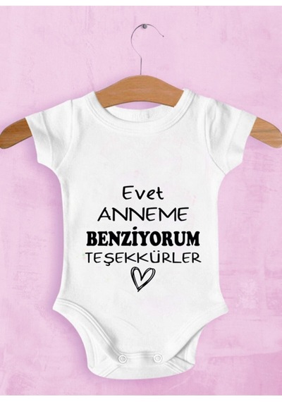 Babylimon Anneye Özel Zıbın Beyaz - 132151199 Beyaz