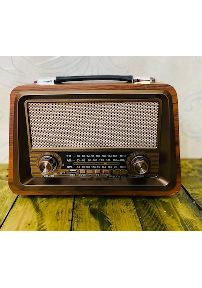 Nostaljik Radyo Ev Ofis Hediyesi Büyük Boy