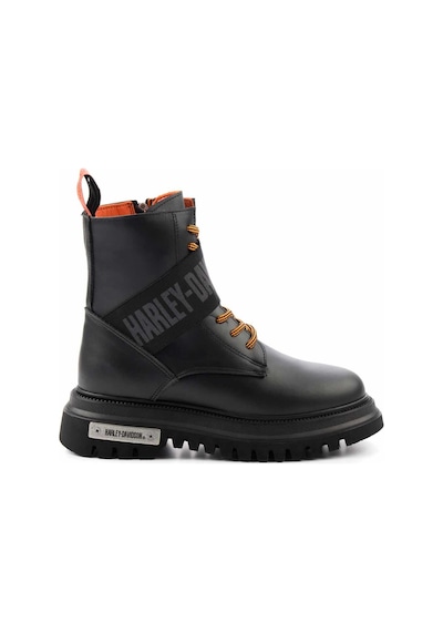 Harley Davidson Black Hakiki Deri Kadın Bot & Bootie Hd0777055403 Black