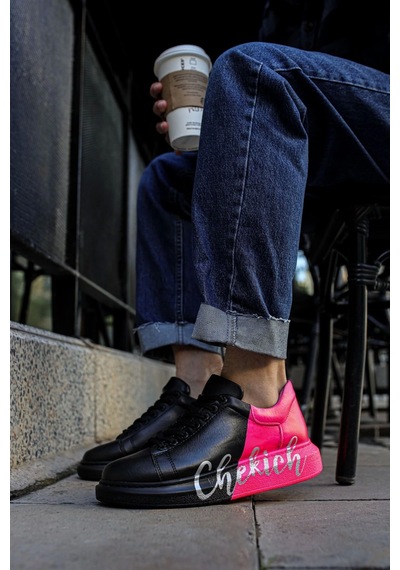 Ch254 Cst Pittura Erkek Ayakkabı 477 Sıyah / Pembe Chekıch Çok Renkli
