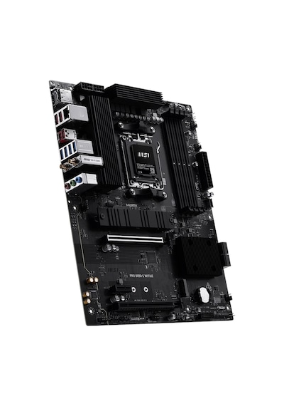 Msı Pro B850-s Wıfı6e Ddr5 Amd B850 Am5 Soket Ddr5 8200+ Oc Mhz Aaaa11msı0038
