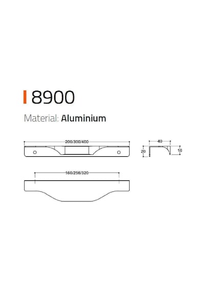 System Mobilya Kulbu Altın Renk 256mm Kulp Sy8900 0256 Gl Çok Renkli