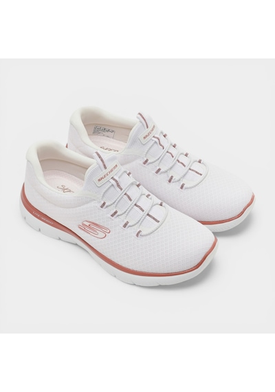 Skechers Summıts 12980tkwtrg Kadın Spor Ayakkabı Altın - Beyaz