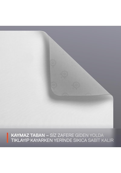 Steelseries Qck Large Gaming Oyuncu Mouse Pad - Beyaz