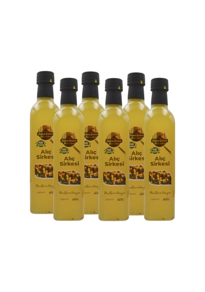 Alıç Sirkesi %100 Katkısız Doğal 6x500 Ml Özel Üretim