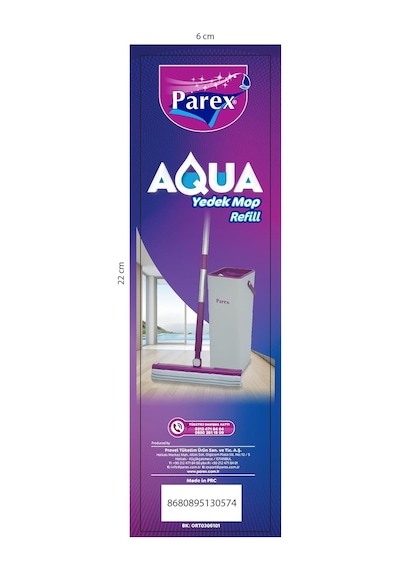 Aqua Mop Yedek - B0g43n8bcw Renkli