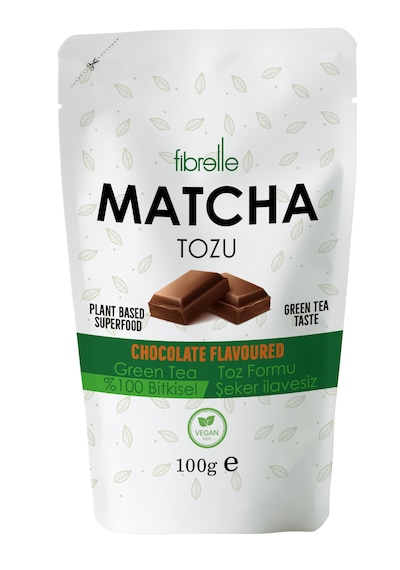 Fibrelle Matcha Çikolata Aromalı 100g