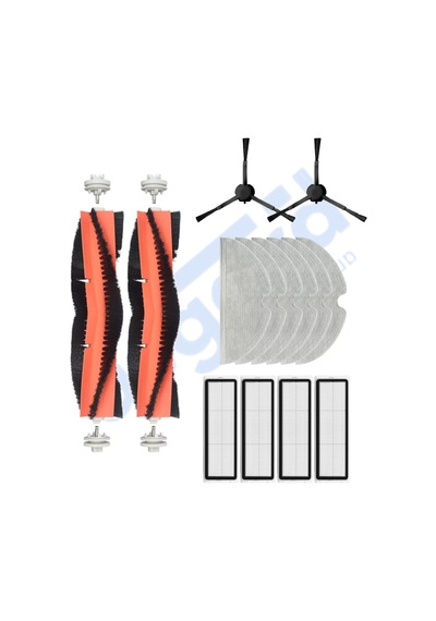 Dreame F9 - Z10 Pro Uyumlu 2 Ana Fırça 2 Yan Fırça 4 Filtre 6 Mop Pkt-iasgf0001122