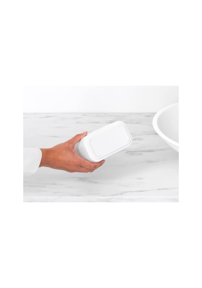 Brabantia Banyo Çöp Kutusu, Beyaz, Tek Boyut Çok Renkli