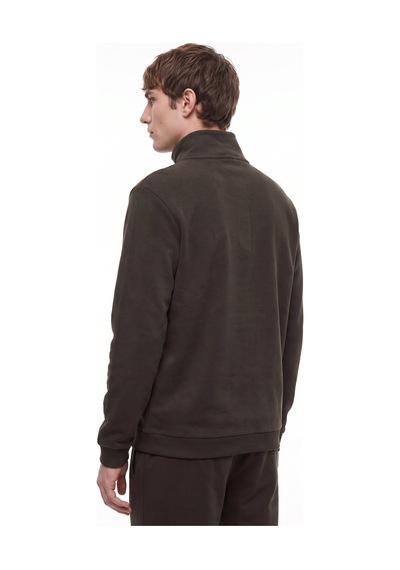 Jeep Haki Erkek Sweatshirt J5wm-swt7222 Koyu Haki