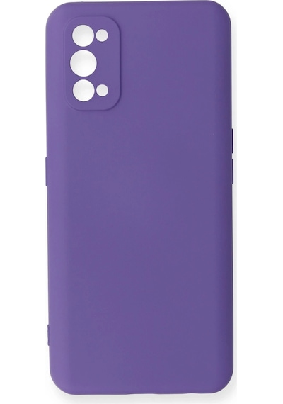 Cosmotex Newface Realme 7 Pro Kılıf Nano İçi Kadife Silikon - Mor